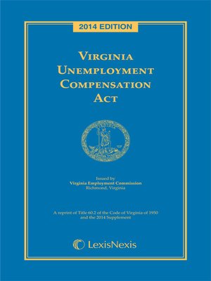 cover image of Virginia Unemployment Compensation Act Annotated